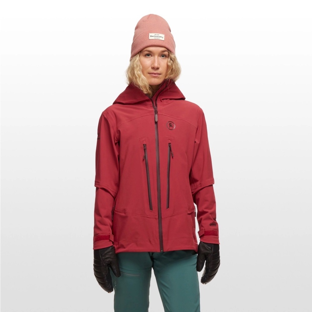 Backcountry Hayden Gortex Infinium Coat red size Large Grand